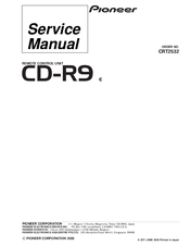 Pioneer CD-R9 Service Manual