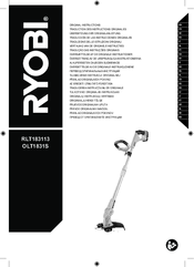 Ryobi RLT183113 Original Instruction