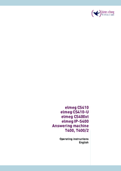 bintec elmeg IP-S400 Operating Instructions Manual