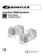 Bowflex SelectTech BD55i Owner's Manual And Workout Manual