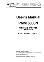 NARDA PMM 6000N User Manual