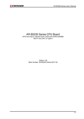 Acrosser Technology AR-B5230 Series User Manual
