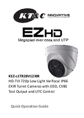 KT&C KEZ-c1TR28V12XIR Quick Operation Manual