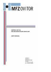 MFZ Ovitor E6L User Manual