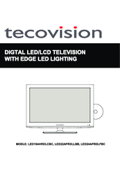 Tecovision LED22AFRDLLBB User Manual