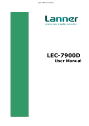 Lanner LEC-7900D User Manual