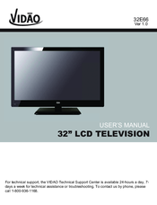 Vidao 32E66 User Manual