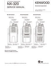 Kenwood NEXEDGE NX-320 Manuals | ManualsLib