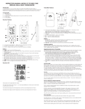 Maverick ET-733 REDI CHEK Manual