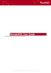 Rsuppoer RemoteWOL WV0101 User Manual