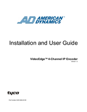 American Dynamics VideoEdge User Manual