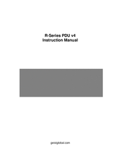 Geist R Series Instruction Manual