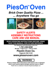 PiesOn Oven Owner's Manual
