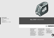 Bosch GLL 2-50 Professional Original Instruction