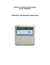Kera SRK868V6 Installation And Operation Instructions Manual