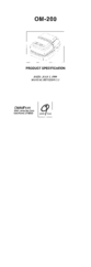 OmniPrint OM-200 Product Specification