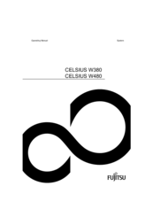 Fujitsu CELSIUS W380 Operating Manual