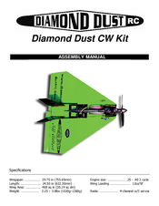 Diamond Dust CW Kit Assembly Manual
