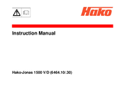 HAKO -Jonas 1500 V Instruction Manual