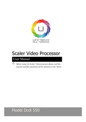 Unitech Multimedia Dcdi 550 User Manual