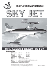 Black Horse Model Sky Jet Instruction Manual Book