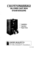 Crown Boiler NS-177 Installation And Operation Manual