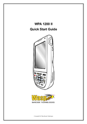 Wasp WPA 1200 II Quick Start Manual