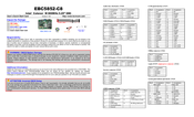 BCM EBC5852-C8 Quick Start Card