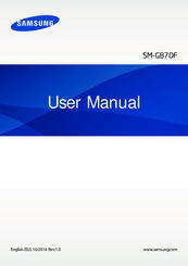 Samsung SM-G870F User Manual
