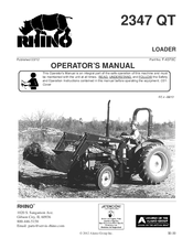 RHINO 2347 QT Operator's Manual