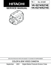 Hitachi VK-S274E Service Manual