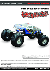 Redcat Racing RockSlide Instruction Manual