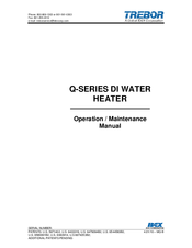 Trebor Q-SERIES Operation & Maintenance Manual