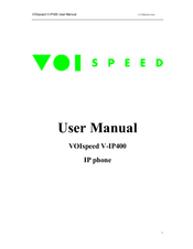 VOIspeed V-IP400 User Manual