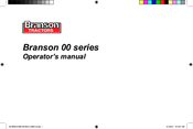 Branson 00 Series Operator's Manual