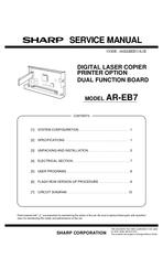 Sharp AR-EB7 Service Manual