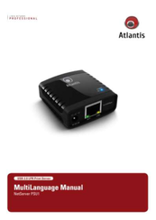 Atlantis NetServer PSU1 User Manual