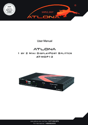 Atlona AT-MDP12 User Manual