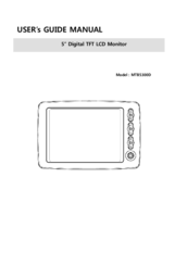 MTB Cameras MTB5300D User Manual