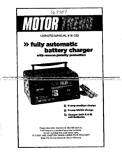 Motor Trend 167787 Owner's Manual