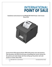 Epson TM T81M Installation Instructions Manual