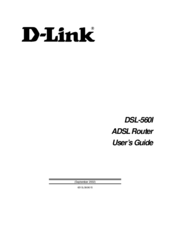 D-Link DSL-560I User Manual