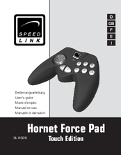Speed Link Hornet Force Pad Touch Edition User Manual