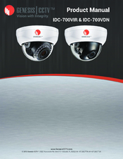 Genesis CCTV IDC-700VDN Operation Manual