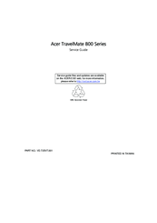 Acer TravelMate 800 Series Service Manual