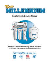Waterworld new millenium Installation & Service Manual