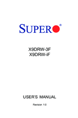 Supero X9DRW-iF User Manual