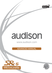 Audison SRX 5 Advanced Manual