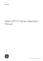 Ge Kilsen KFP-CF Series Operation Manual