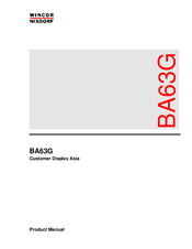Wincor Nixdorf BA63G Product Manual